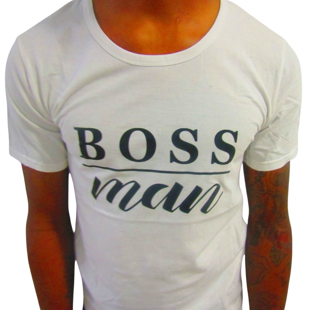 Boss Man White T-Shirt